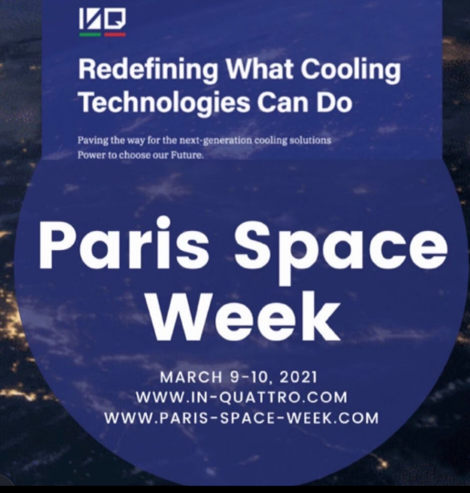 IN-QUATTRO will Introduce its Advanced Thermal Management Technology at Paris Space Week.